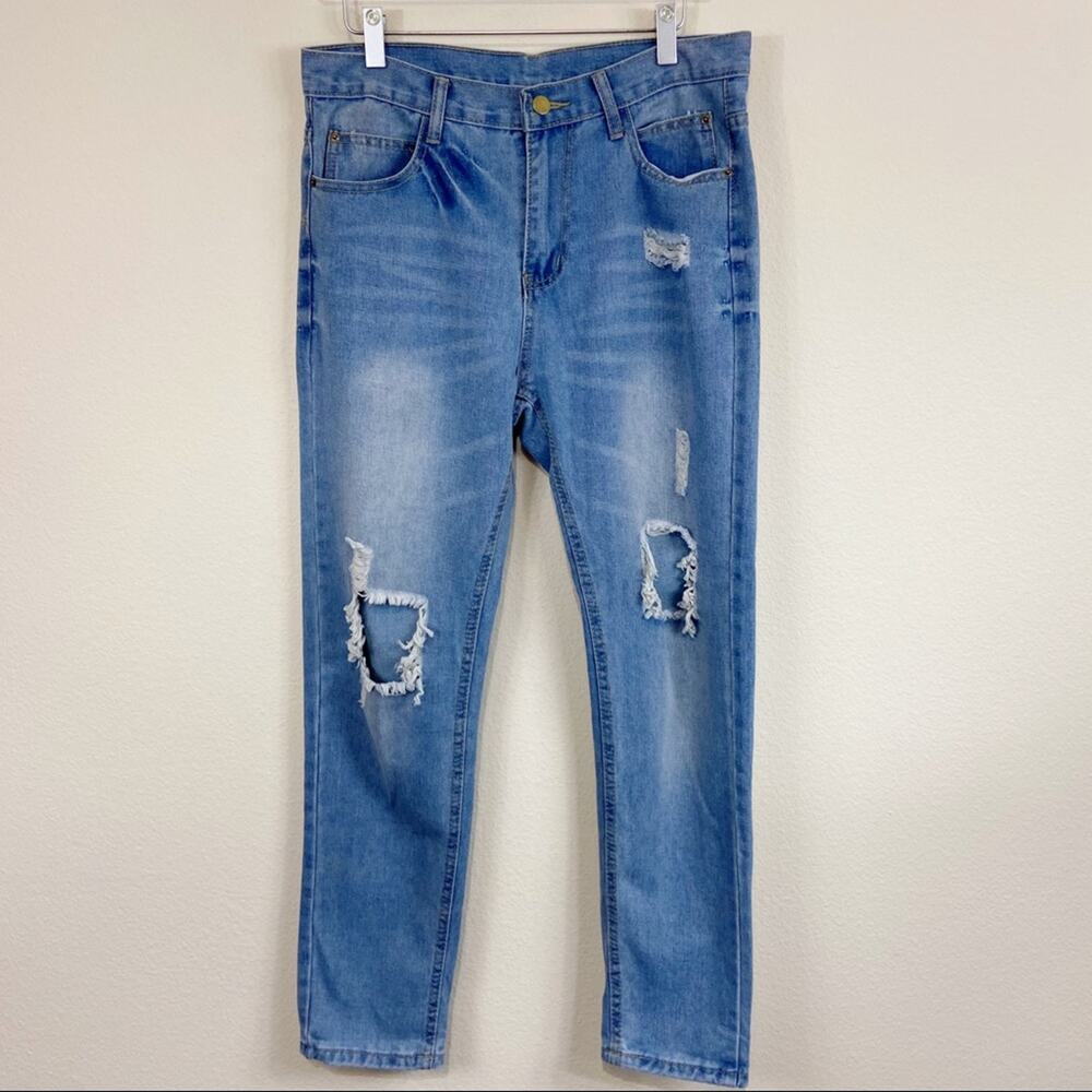 Ultra Distressed Jeans Sz 30